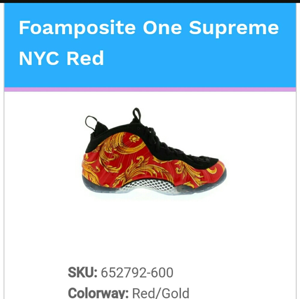 Pre owned Nike Foamposite